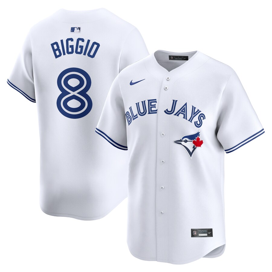 Cavan Biggio Toronto Blue Jays Home Limited Player Jersey White