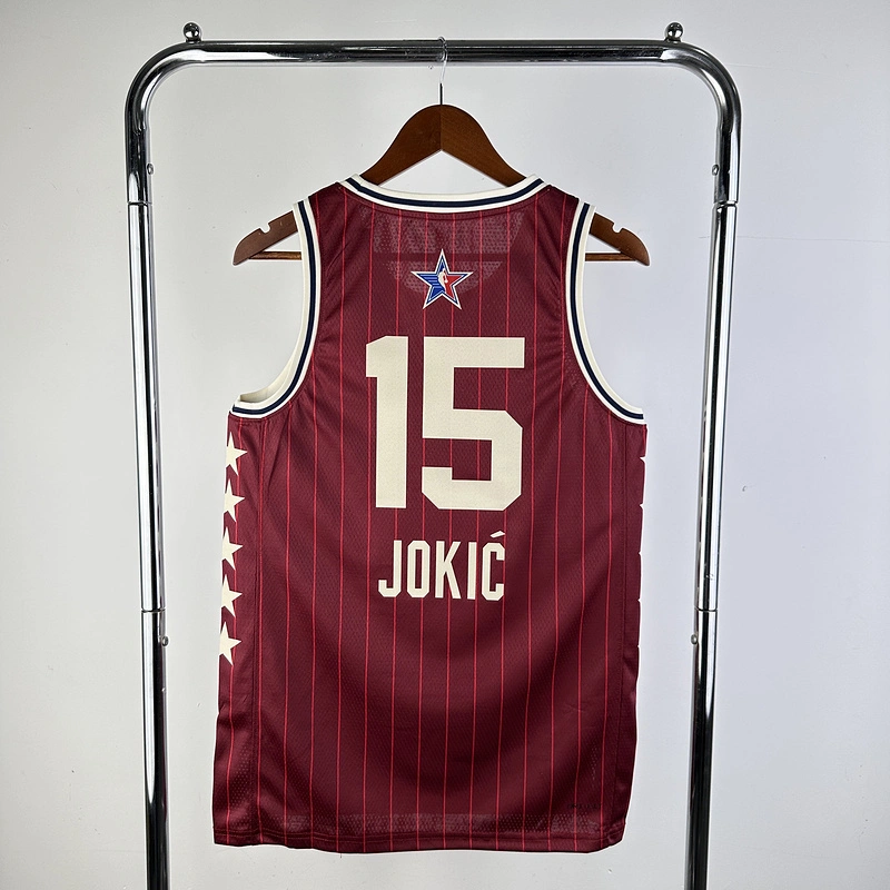 2024 NBA All Star Game (15 JOKIC)  Basketball Jersey