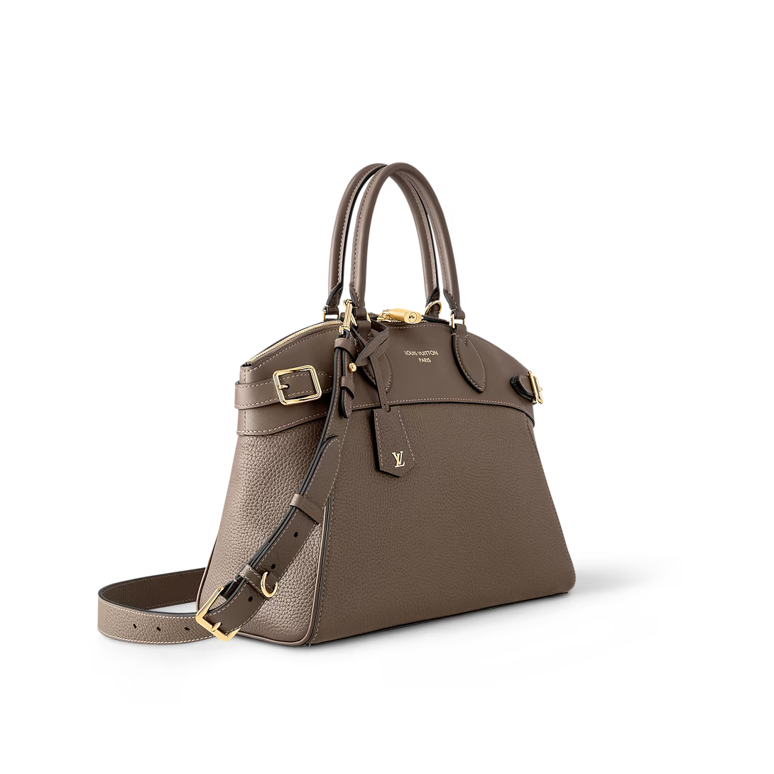 Louis Vuitton Lock It Vendôme Mm High End Leather Earth 36cm M22927