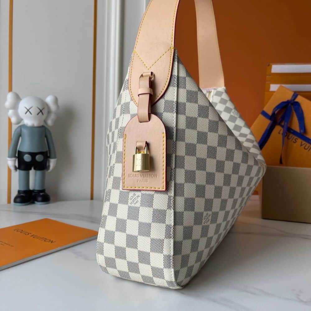 Louis Vuitton Slouchy MM Damier Azur 40Cm N00126