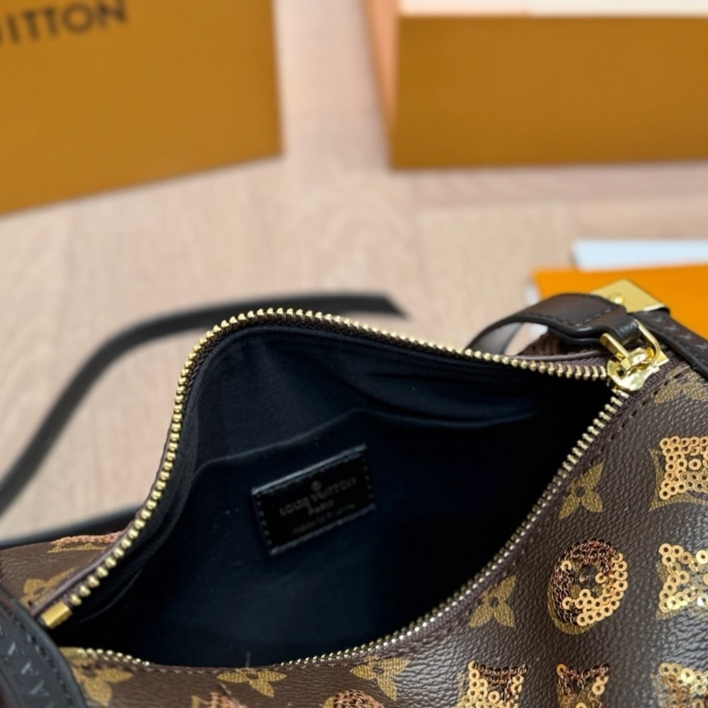 Louis Vuitton Side Trunk MM Monogram Canvas Brown 23cm M27036
