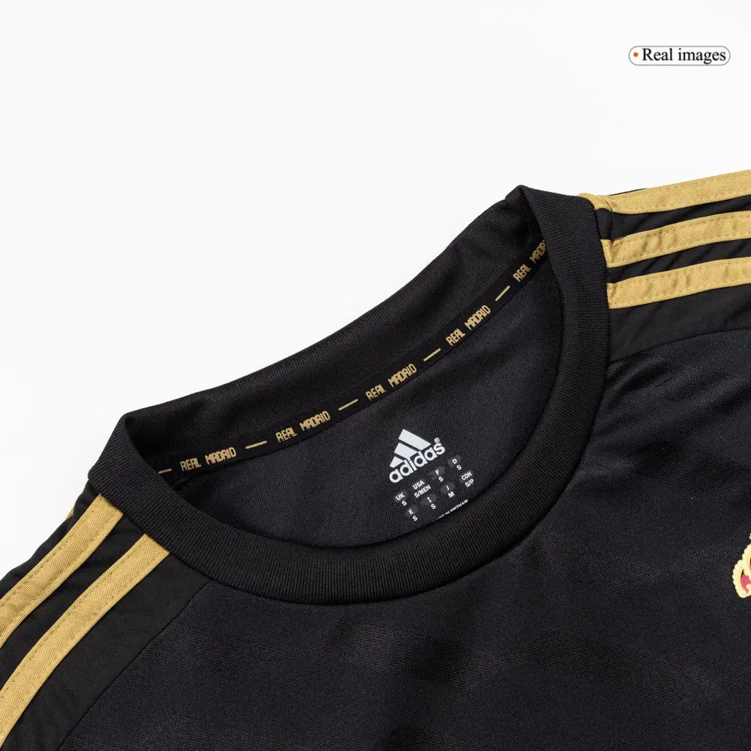 Real Madrid 2011/12 Away Long Sleeve Retro Soccer Jersey