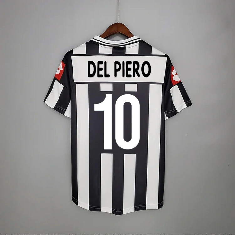 Retro Juventus 2001-02 home NEDVED CONTE DEL PIERO ZAMBROTTA   Football jersey retro