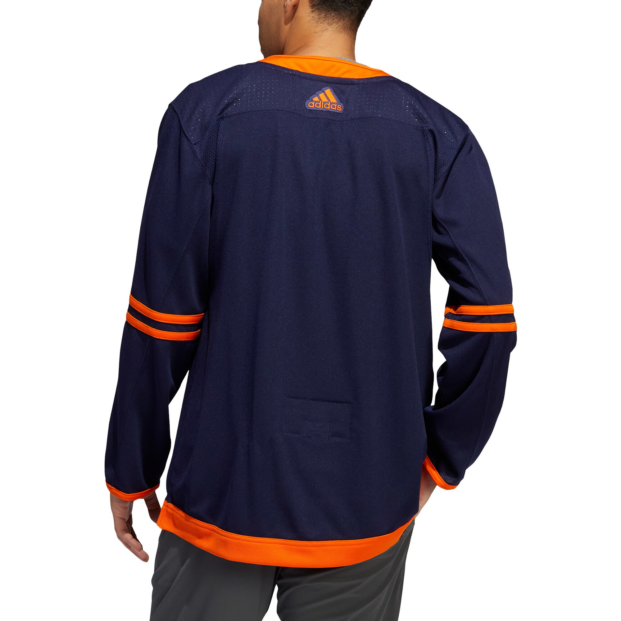 Edmonton Oilers adidas  Alternate  Primegreen Authentic Custom Jersey – Navy
