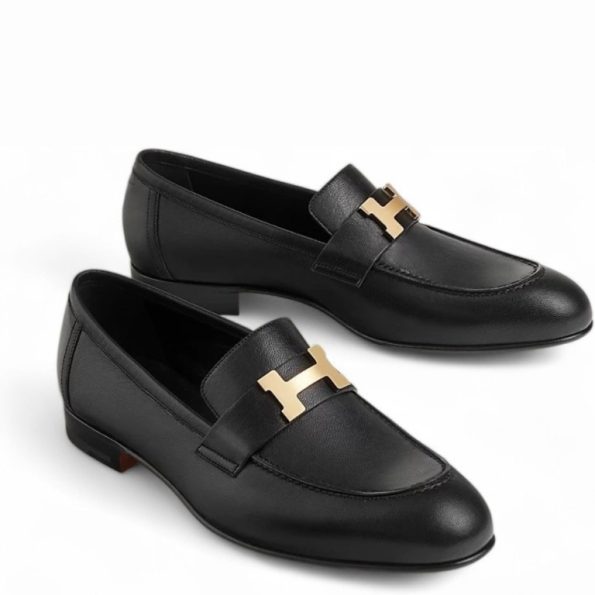 HERMES PARIS LOAFER NOIR