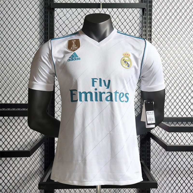 Retro Player 2017-18 Real Madrid Home Football jersey retro