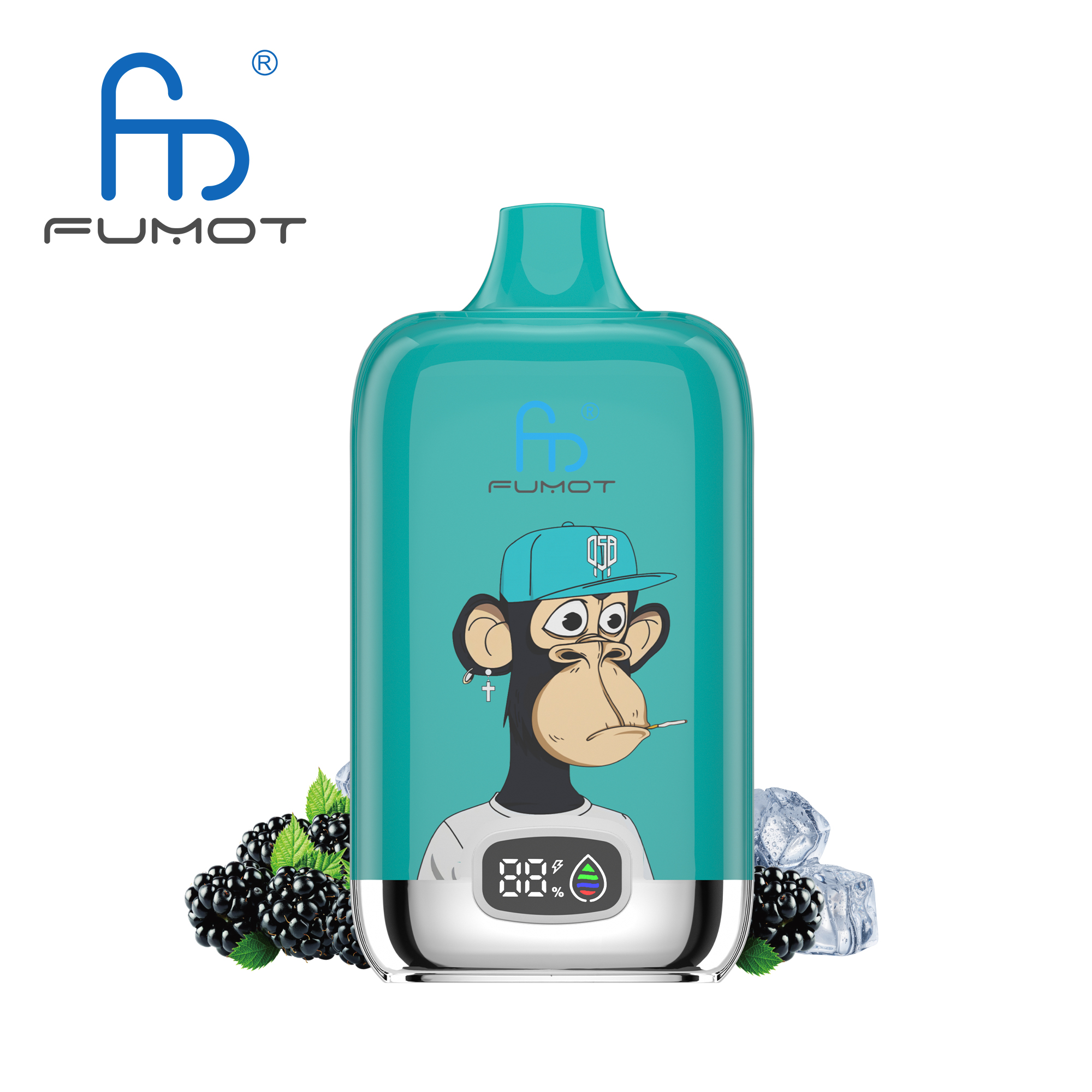 Fumot Digital Box 12000 Puffs Disposable Vape