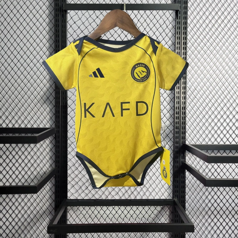 2025-26 Baby Al Nassr Home Football jersey