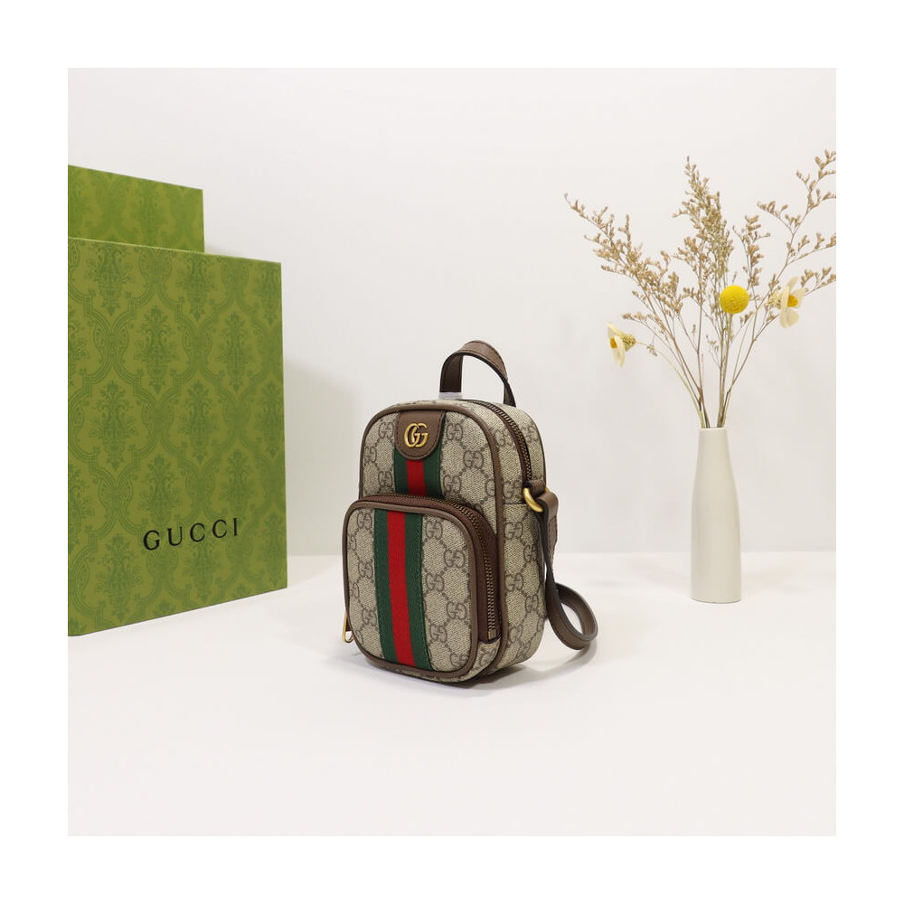 Gucci Ophidia Mini Bag Coffee