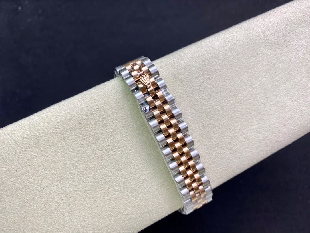 [SUPER CLONE] Rolex Datejust 31mm Palm Motif Silver Dial 126233