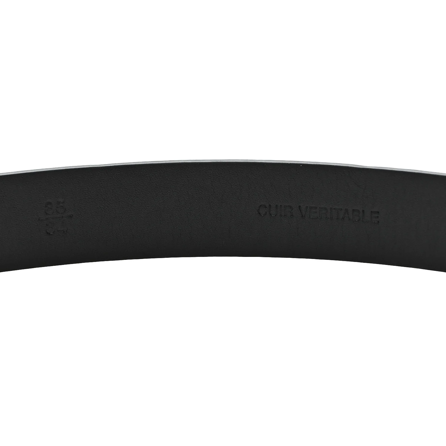 Calfskin Crystal CC Chain Belt 85 34 Black