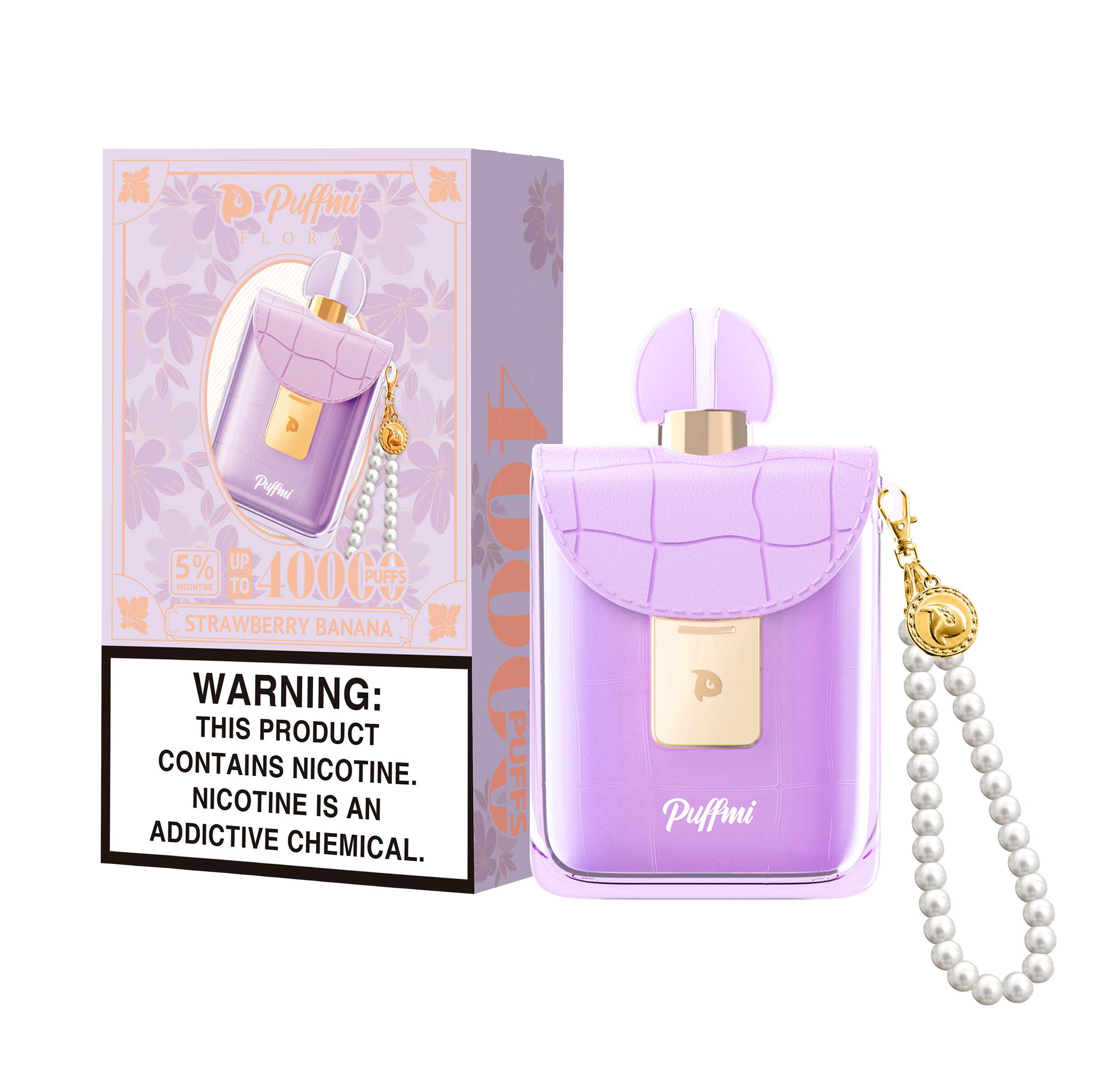 Puffmi STRAWBERRY BANANA Flavor—the style most loved by the ladies.