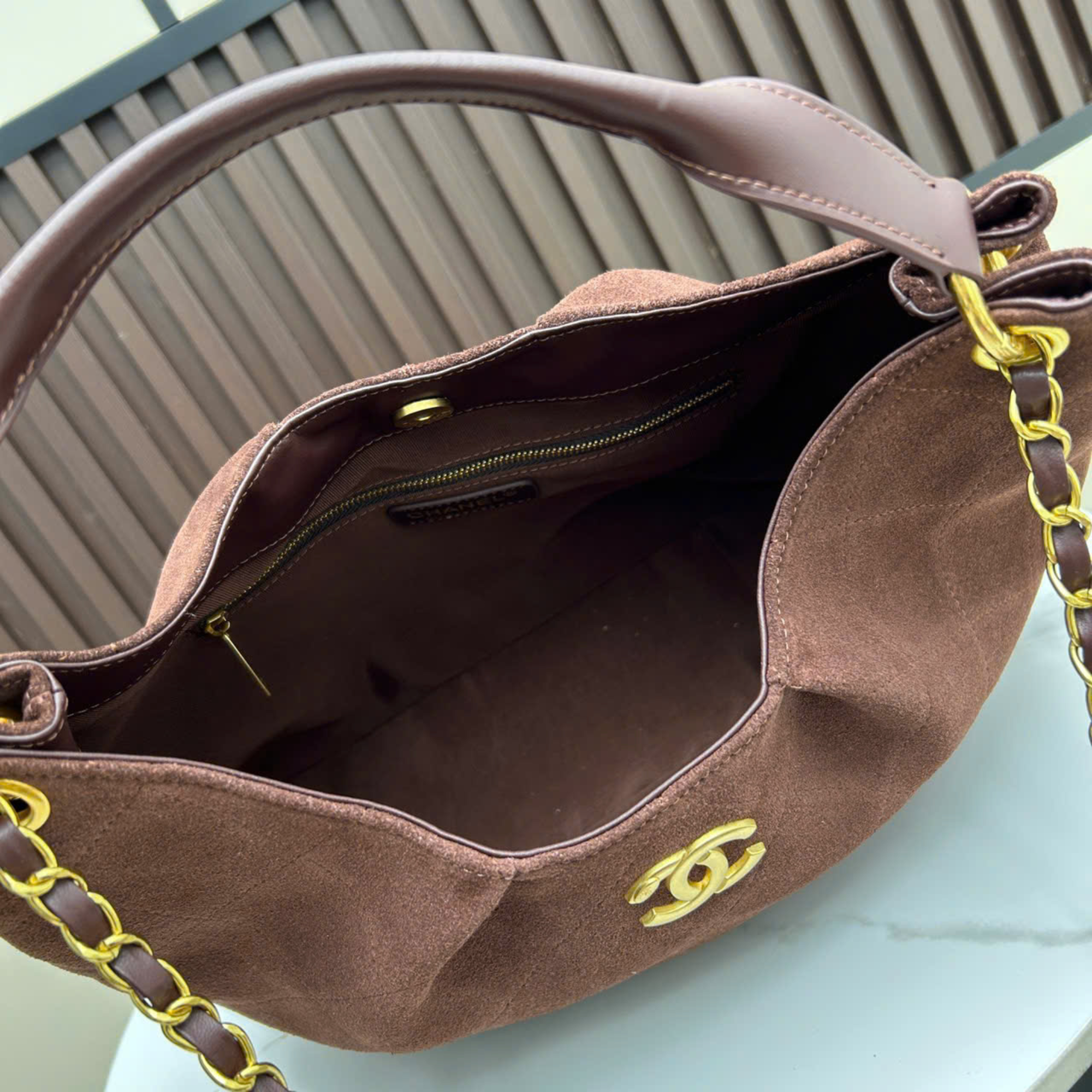Chanel Maxi Hobo Handbag 38cm/15in
