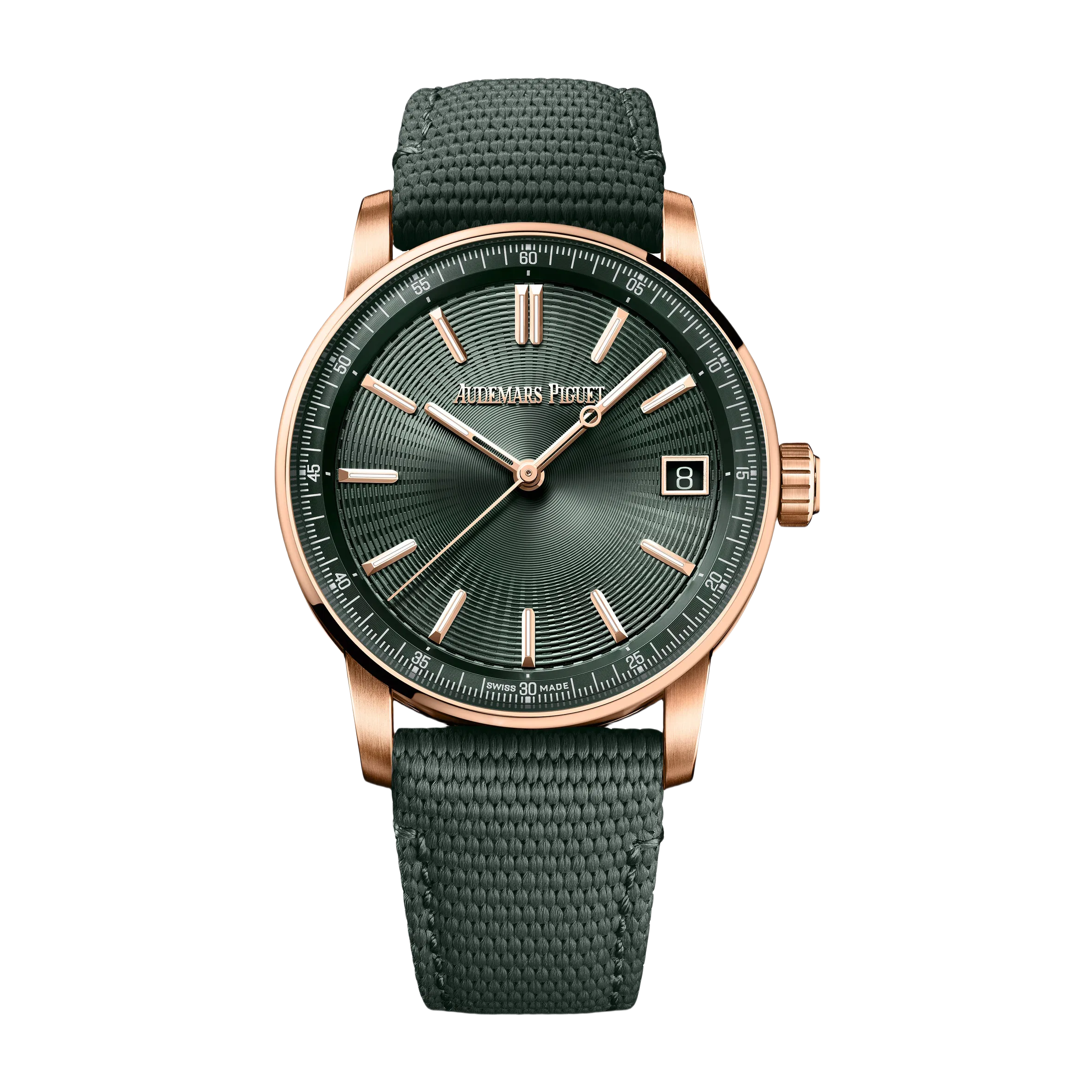 Audemars Piguet Code 11.59 Selfwinding 41mm Pink Rose Gold Green Dial | 15210OR.OO.A056KB.01