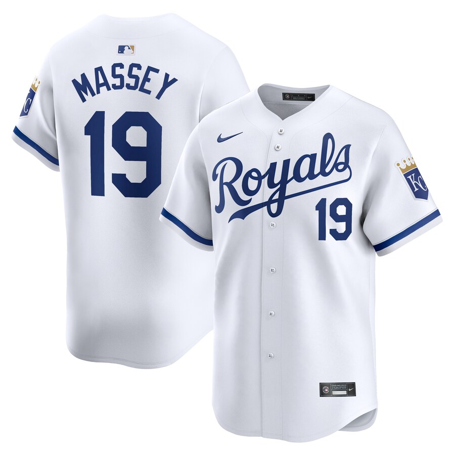 Michael Massey Kansas City Royals Home Limited Player Jersey White