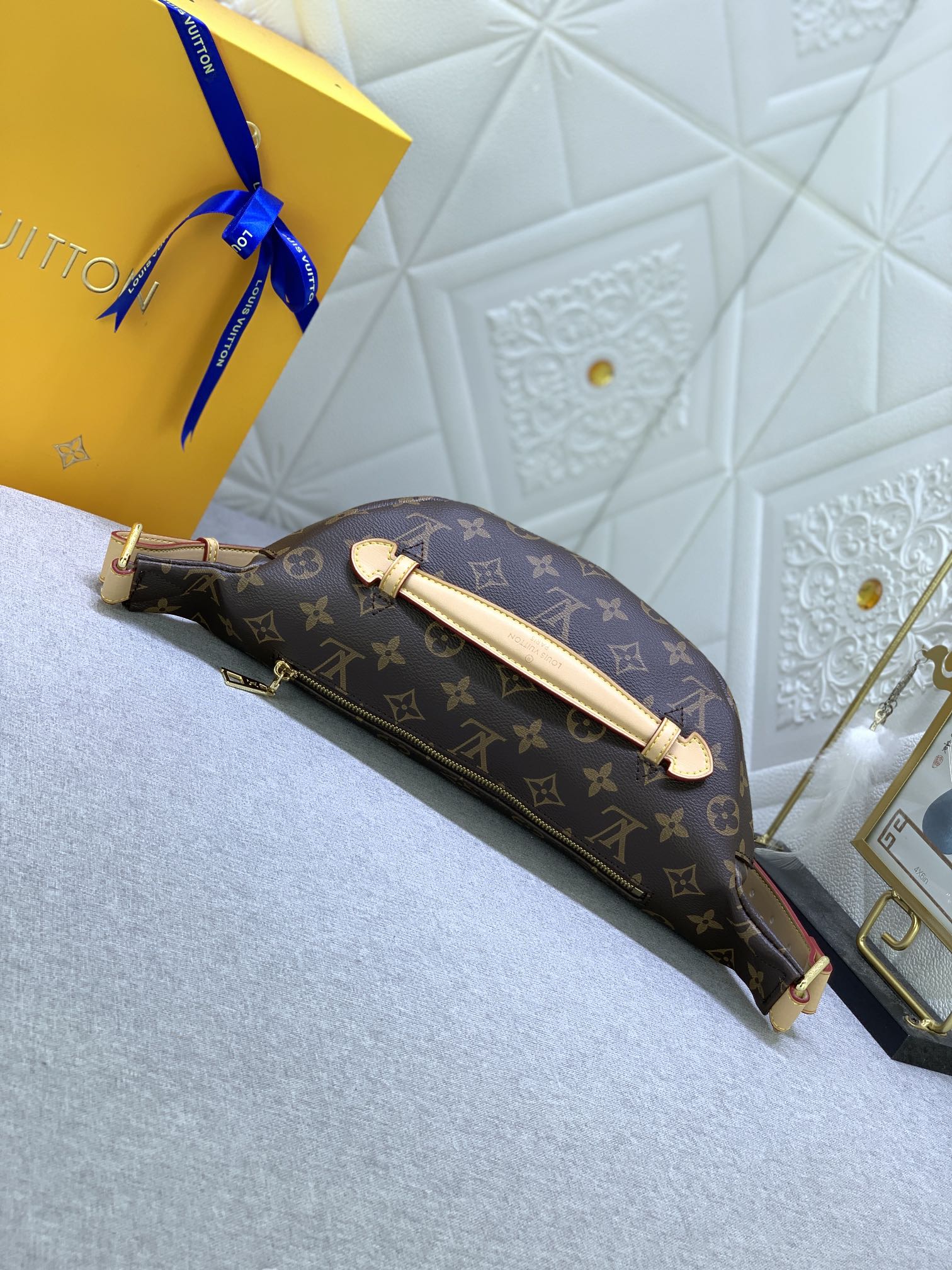 Louis Vuitton Monogram Bumbag Brown 37Cm