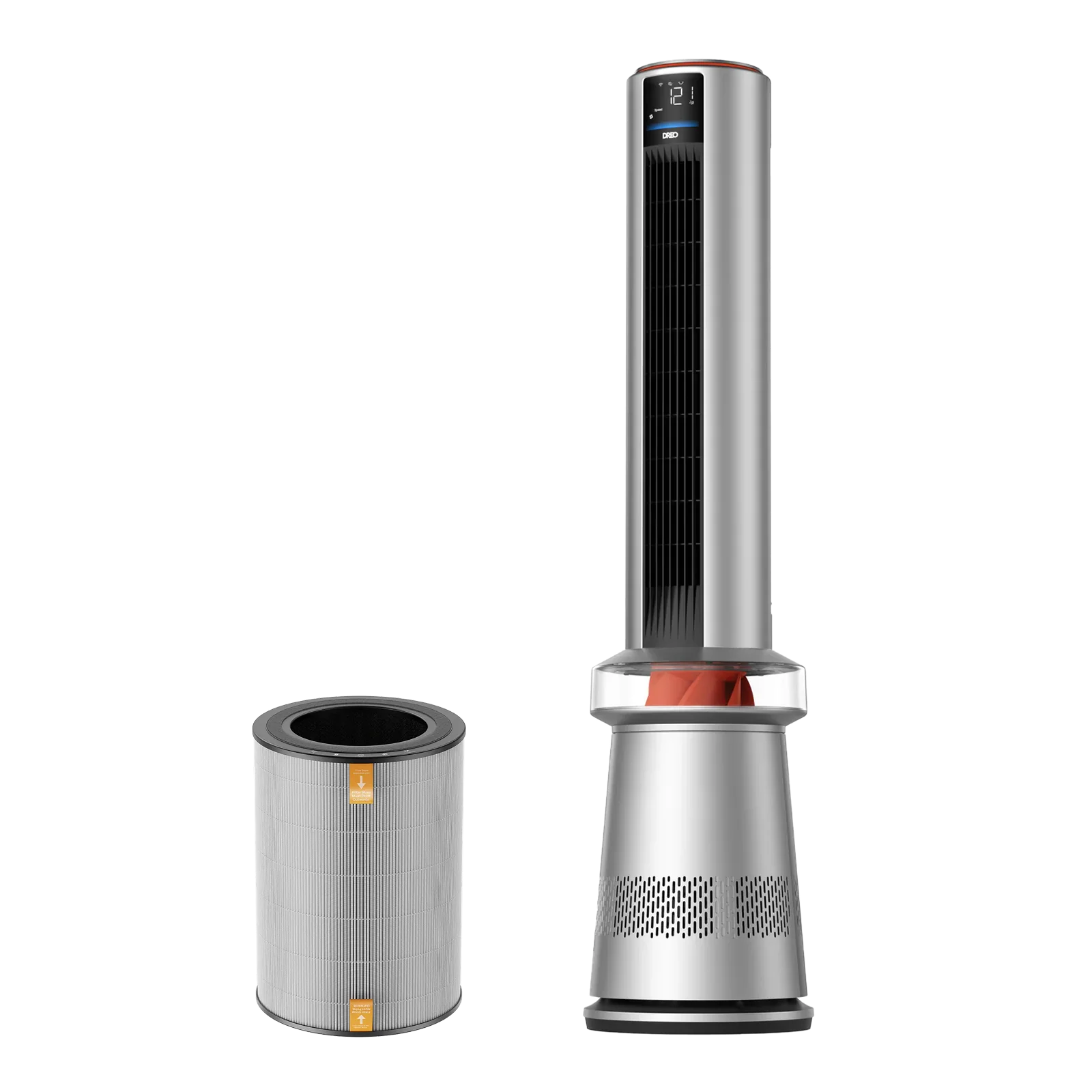 Air Purifier Tower Fan 710S with HEPA Replacement Filter