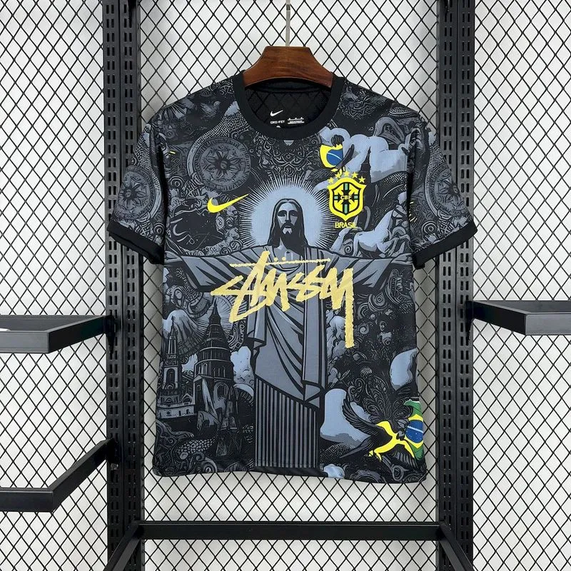 2024-25 Brazil STUSSY Football jersey