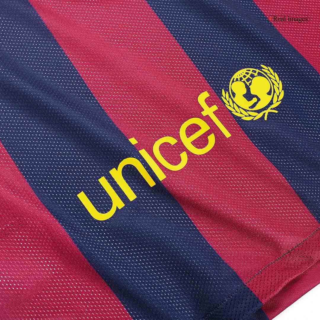 Barcelona SUÁREZ #9 2014/15 Retro Home Soccer Jersey