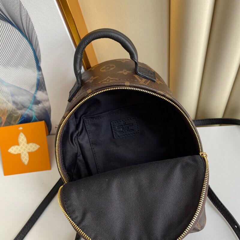 Louis Vuitton Palm Springs Backpack Mini Monogram Canvas – 17cm/6.7in