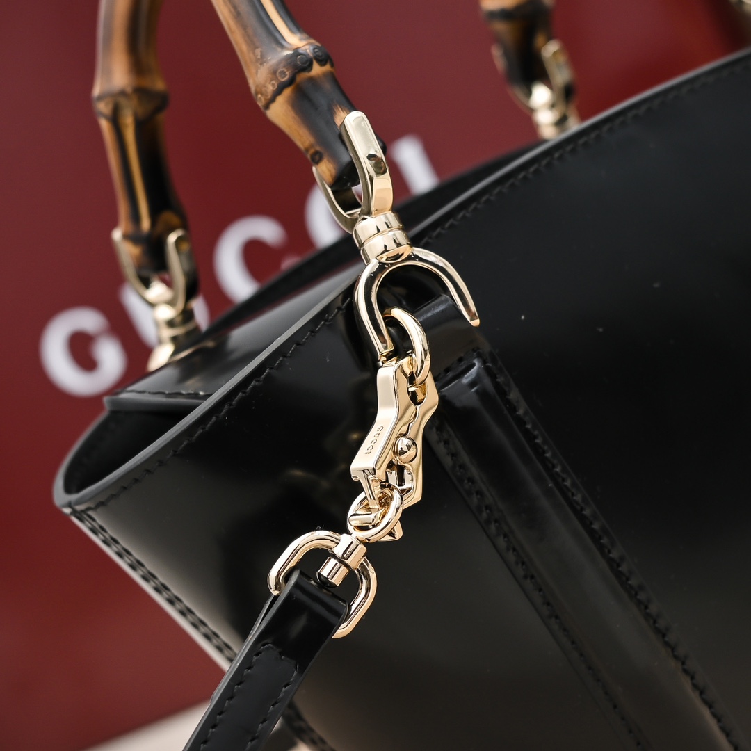GUCCI Bamboo Mini Shopper Tote