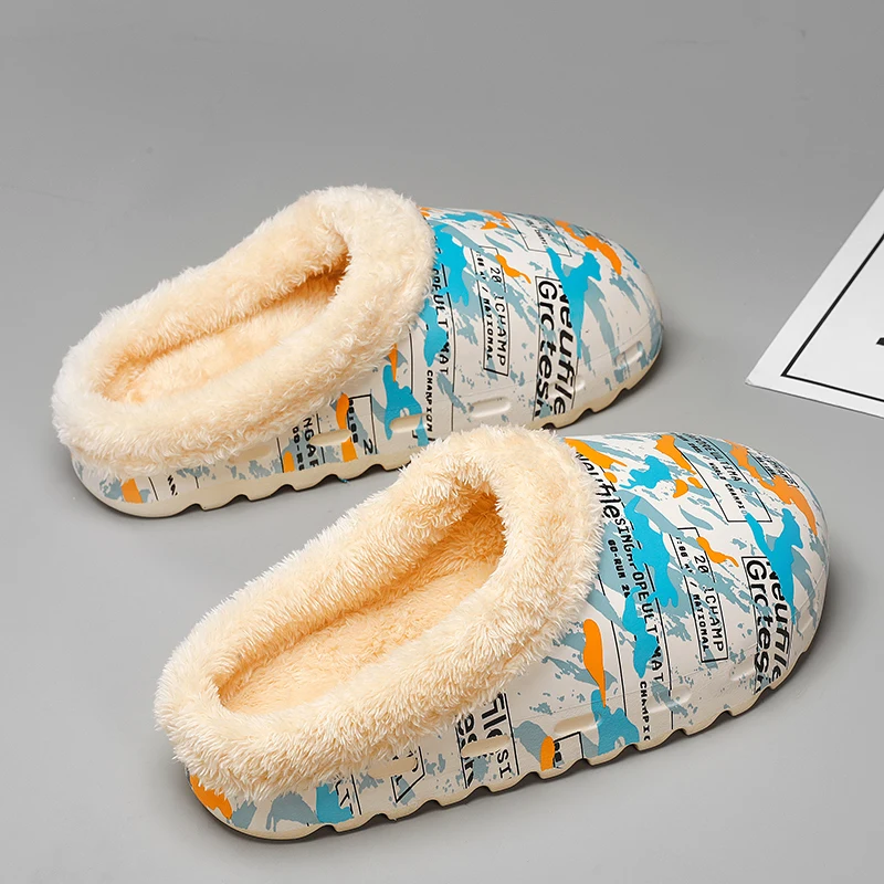 Casual Shoes Winter Home Elastic Round Toe Flexible Lightweight Waterproof Comfortable All-match Plus Velvet The New Keep Warm