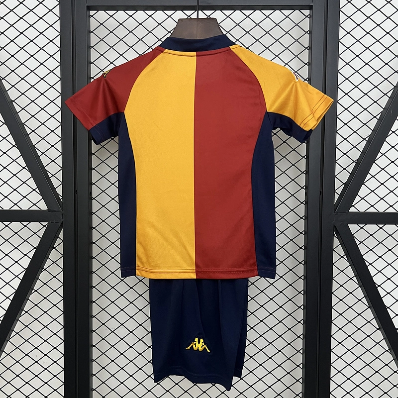 Retro KIDS 2001-02 KIDS AS Roma Home Football jersey retro
