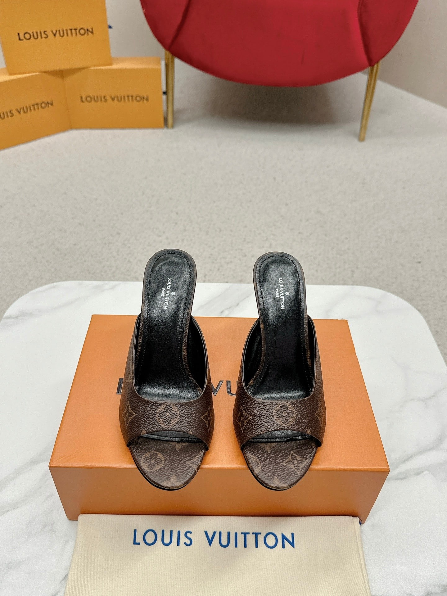 Louis Vuitton Super Mule Monogram Canvas