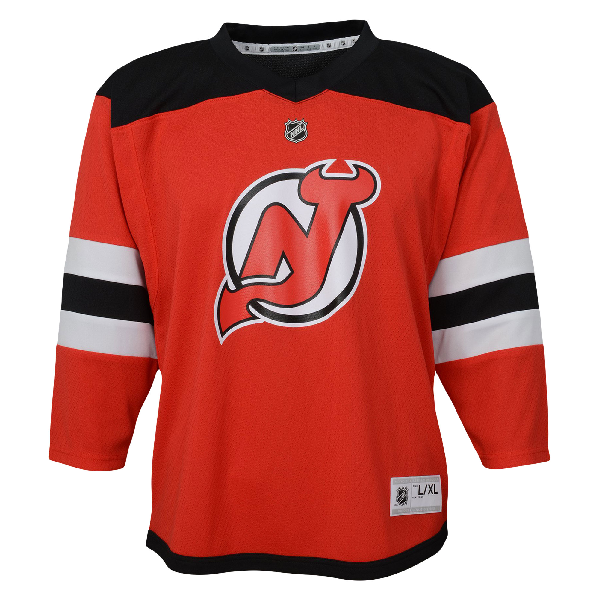 Jack Hughes New Jersey Devils Preschool Home Replica Player Jersey – Red