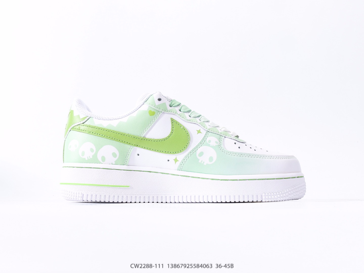Nike Air Force 1 Low Kuromi Green Custom
