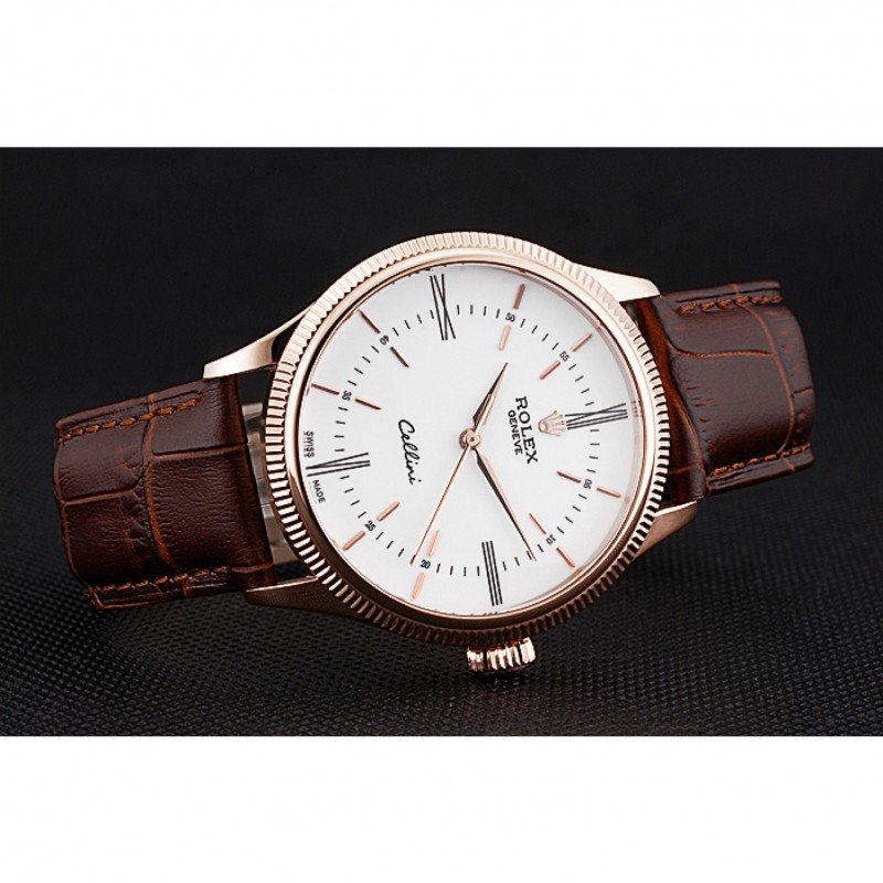 Rolex Cellini 39mm White Dial 622655