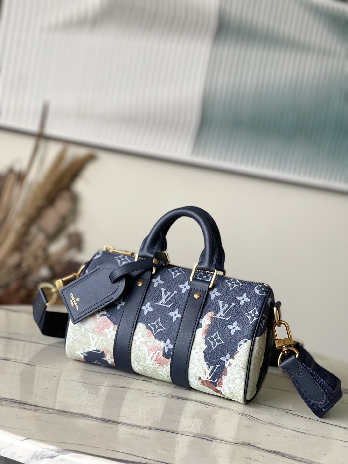 Louis Vuitton LV Keepall 25 New Blue 25cm M46804