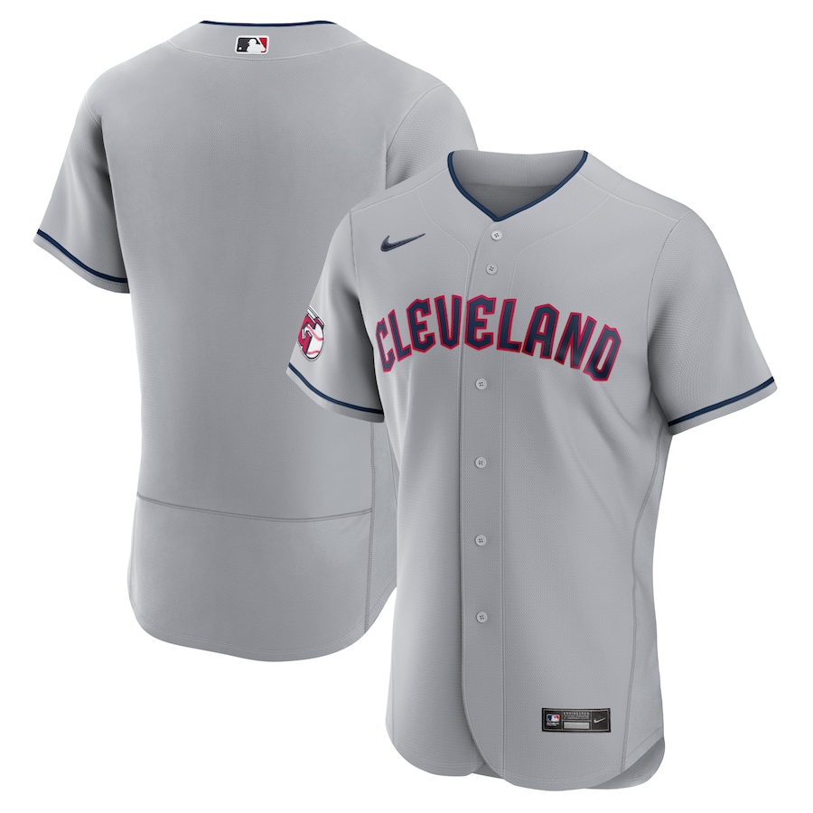 Cleveland Guardians Road Team Jersey Gray
