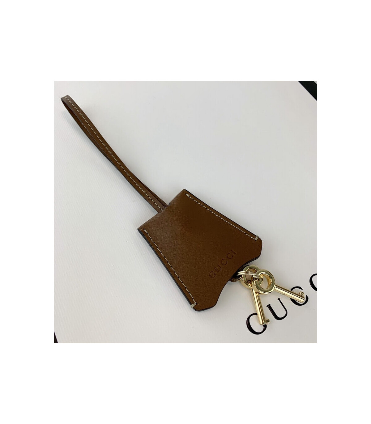 Gucci GG Supreme Padlock Small Shoulder Bag Brown 26cm
