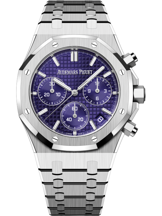 AUDEMARS PIGUET ROYAL OAK CHRONOGRAPH Purple Dial 41mm