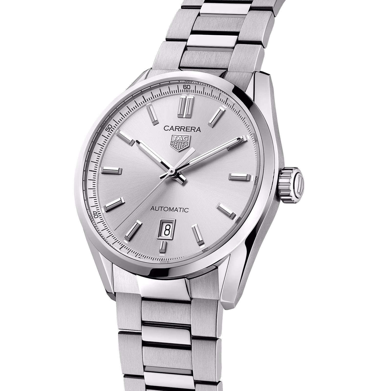 TAG Heuer Carrera Three-Hand Date 39mm Automatic Mens Watch WBN2111.BA0639