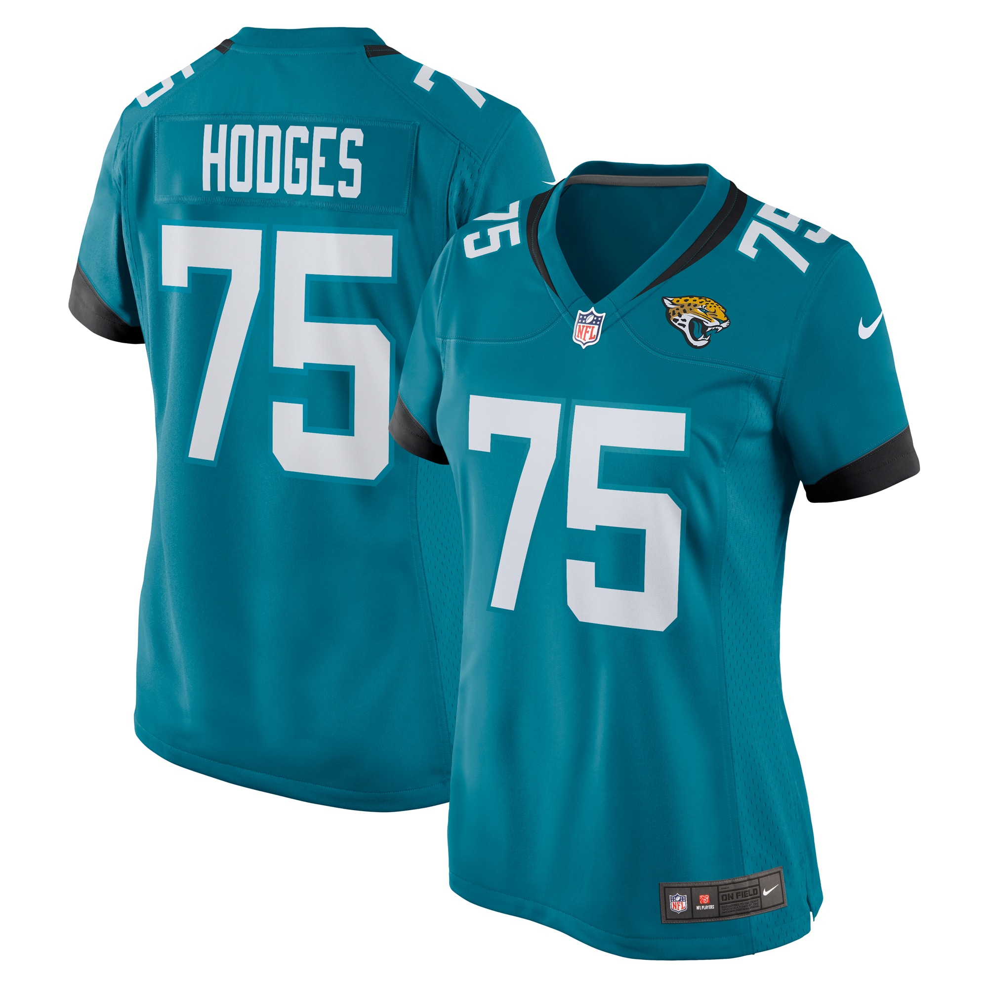 Cooper Hodges Jacksonville Jaguars Nike Women's  Game Jersey -  Teal