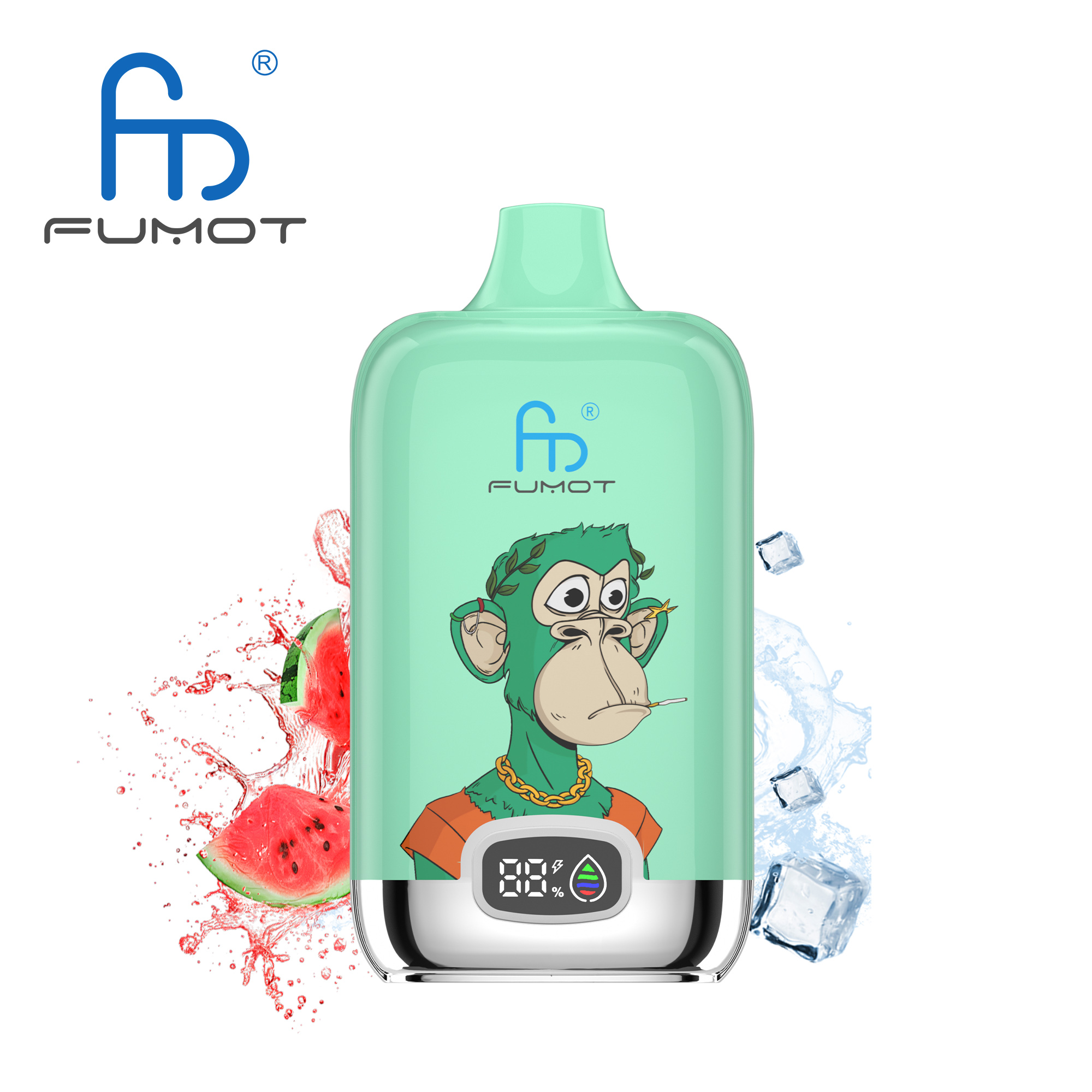 Fumot Digital Box 12000 Puffs Disposable Vape