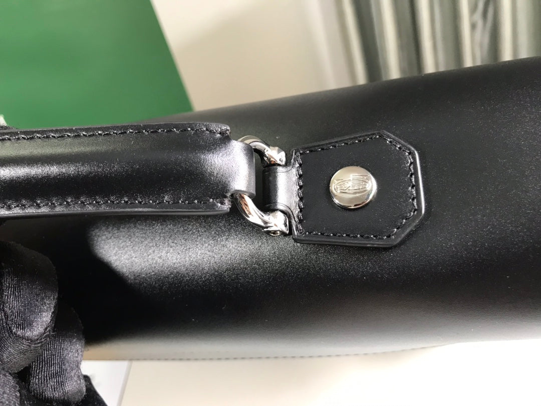 Goyard Citadin Bag 38Cm Black Canvas
