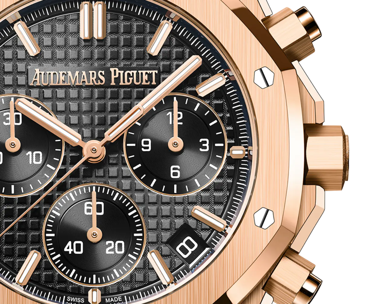 Audemars Piguet ROYAL OAK Pink Gold Black Dial CHRONOGRAPH 41mm