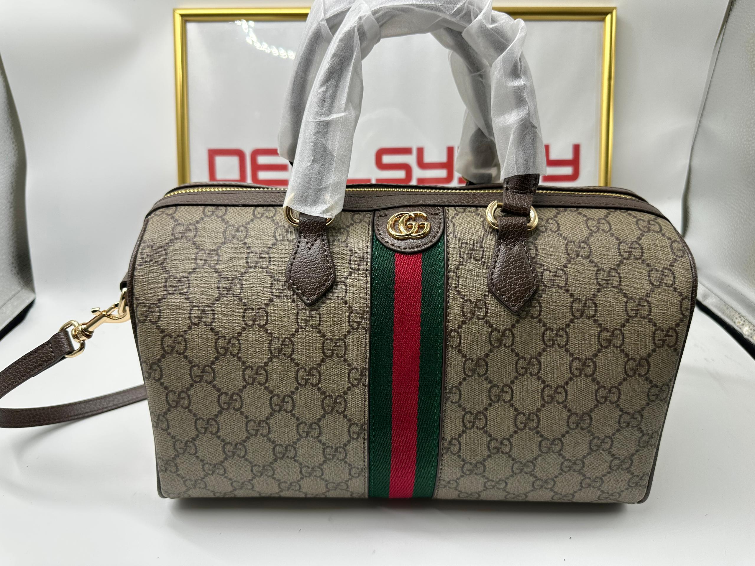 Gucci Ophidia GG Small Top Handle Bag