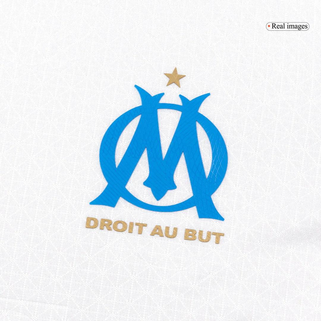 Marseille Home Player Version Soccer Jersey 2025/26
