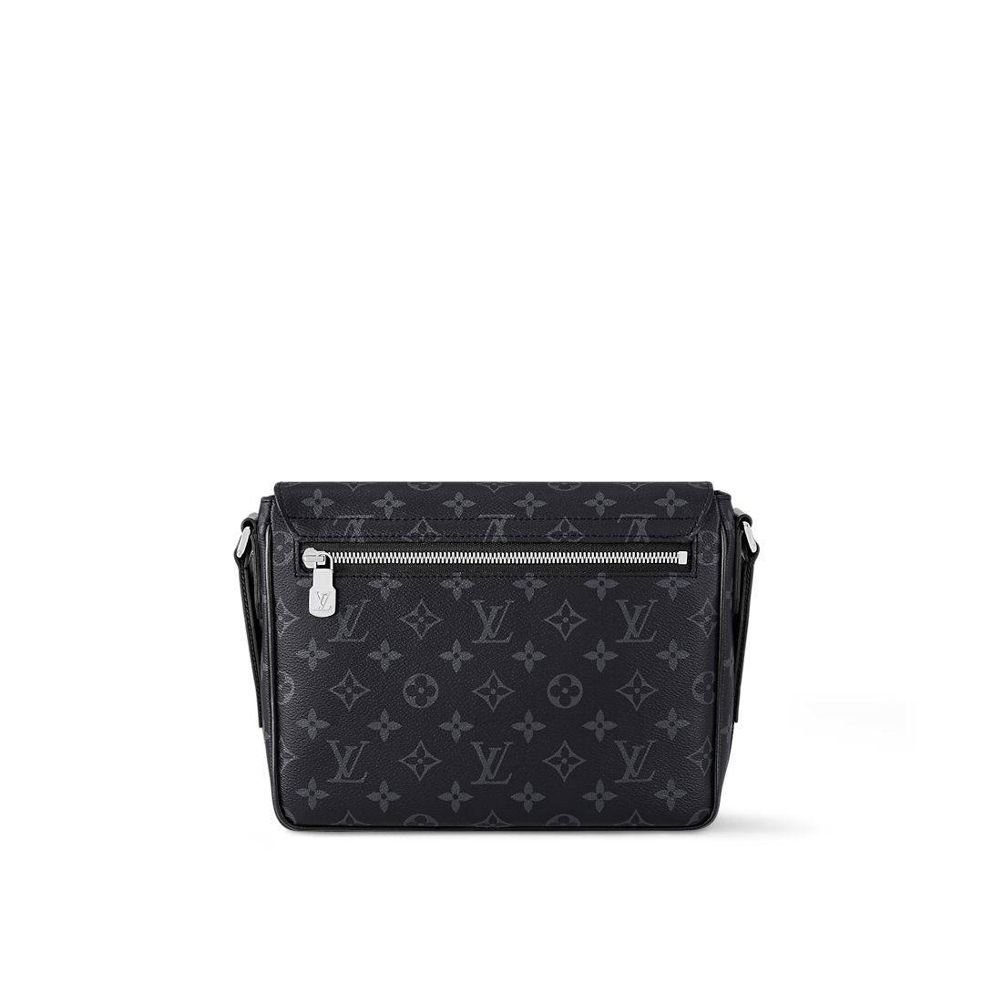 Louis Vuitton District Pm Bag Monogram Black 26Cm M46255 For Men