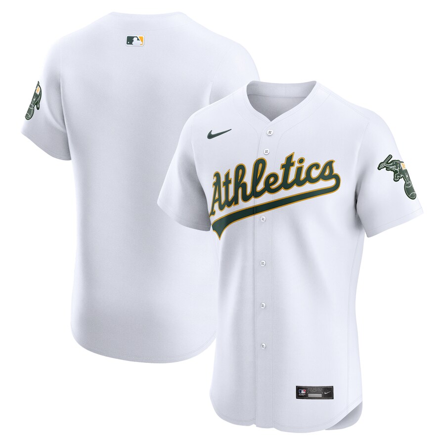 Oakland Athletics Home Elite Jersey White
