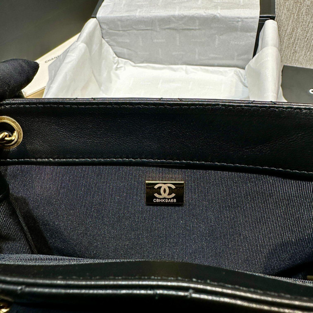 Chanel 24C Quilted Lambskin Shoulder Bag