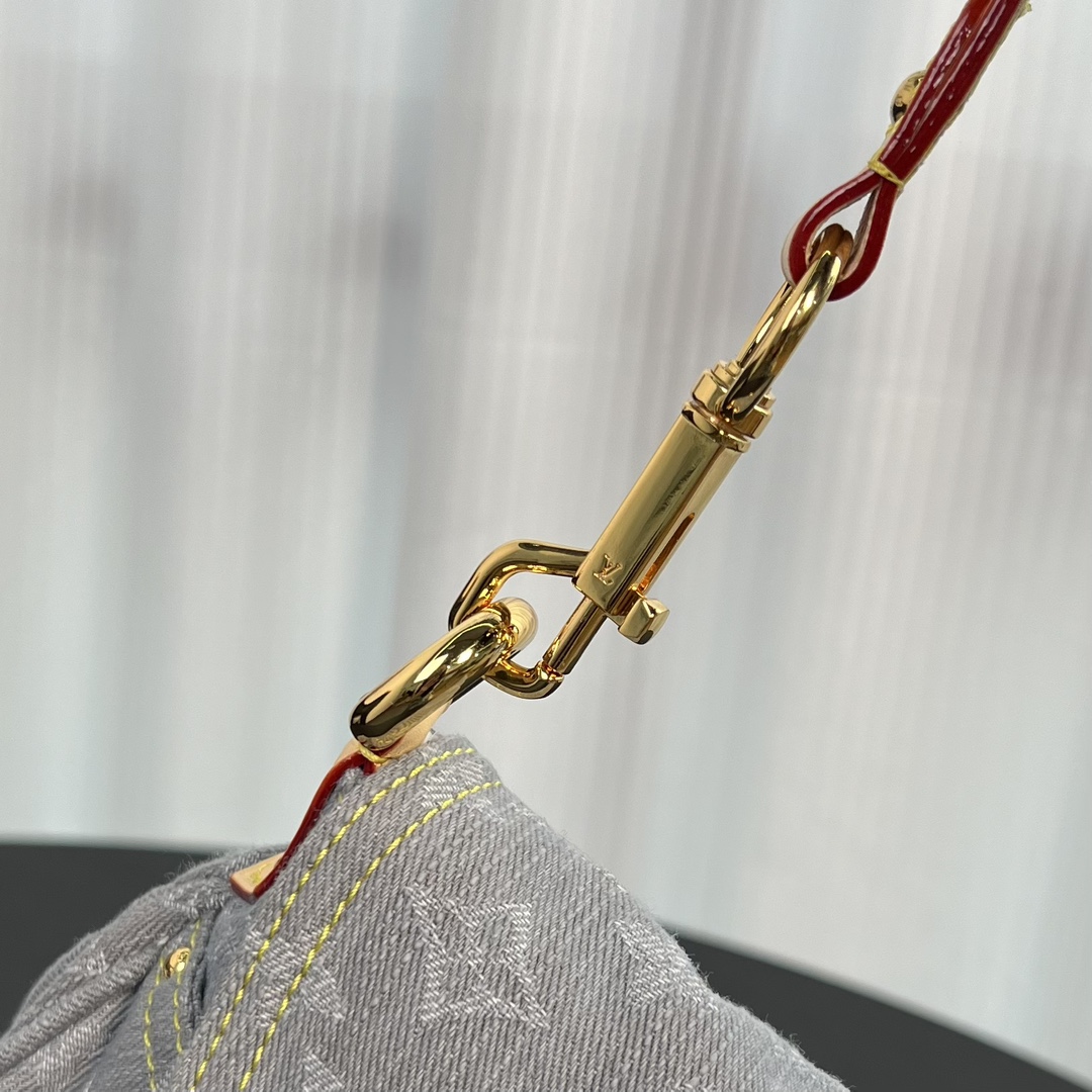 Louis Vuitton Monogram Denim Sunset Shoulder Bag 27cm/ 10.6in