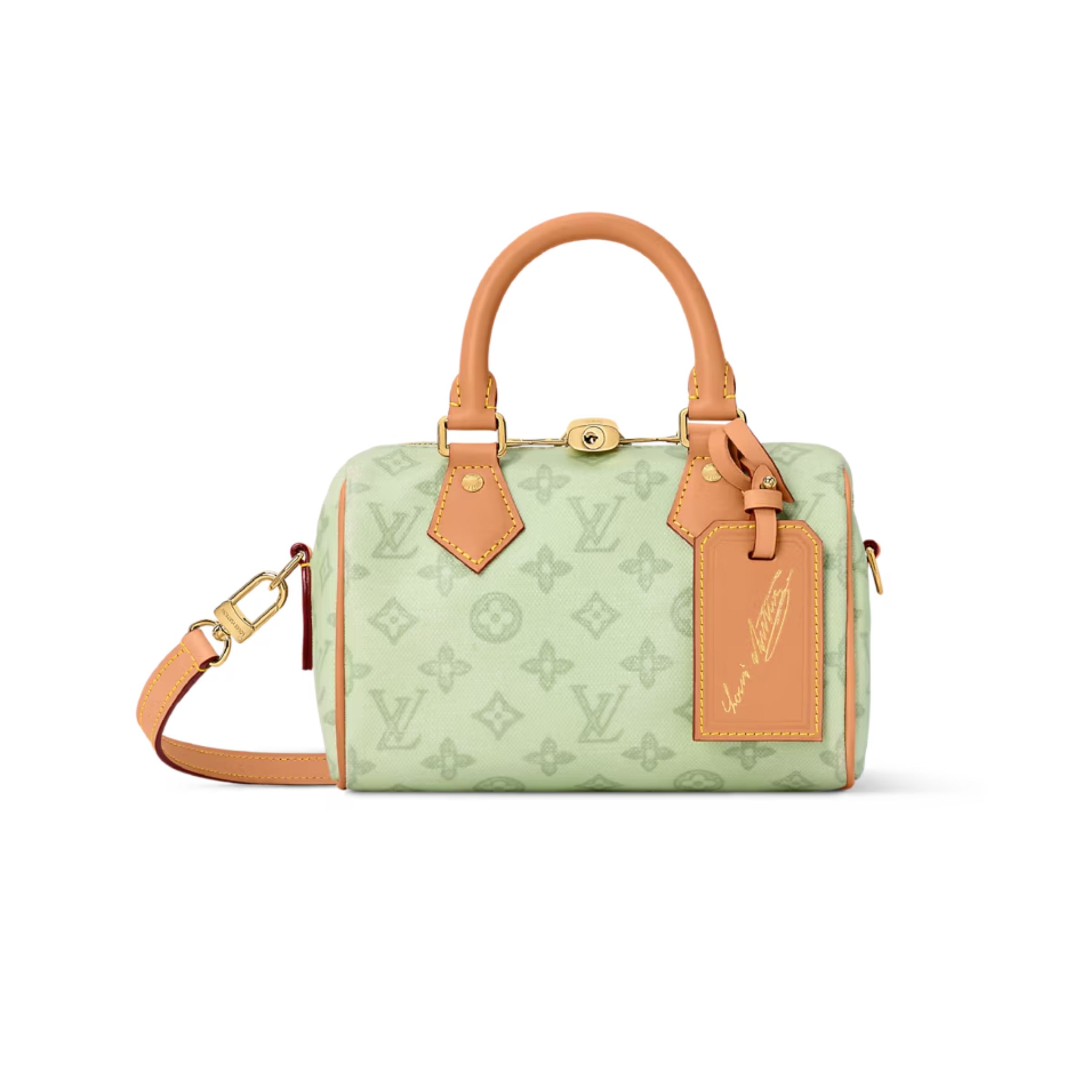 Louis Vuitton Speedy Bandoulière 20 Bag Monogram Origine Vert Asnière M27530