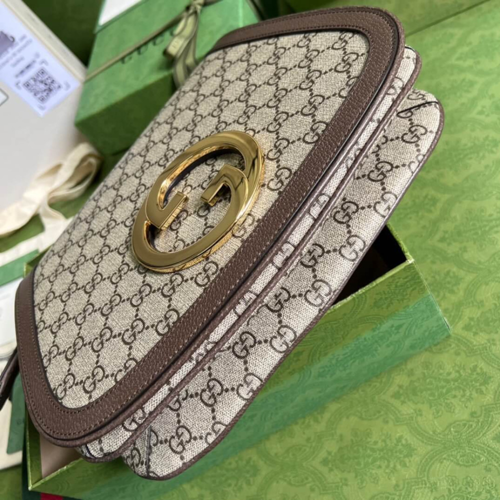 Gucci GG Supreme Blondie Medium Shoulder Bag