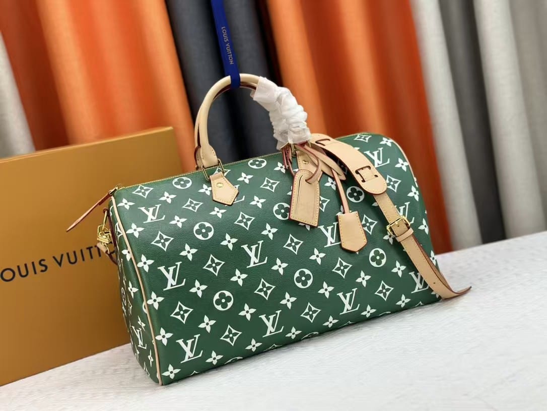Louis Vuitton Speedy P9 Bandoulière 40 Green 40 Cm M24417