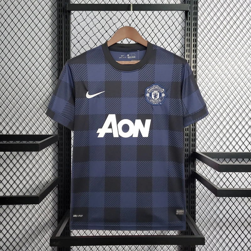 Retro 2013-14 Manchester United 2 AWAY Football jersey retro
